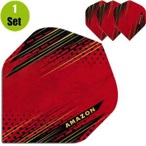 Amazon Oro Dartflights - Rood