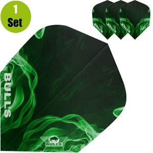 Bulls Powerflite Smoke Dartflights - Groen