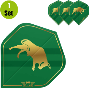 Bulls Retro Dartflights - Groen