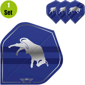 Bulls Retro Dartflights - Blauw