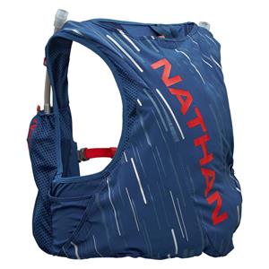 Nathan Pinnacle Drinkrugzak 4L blauw/rood unisex