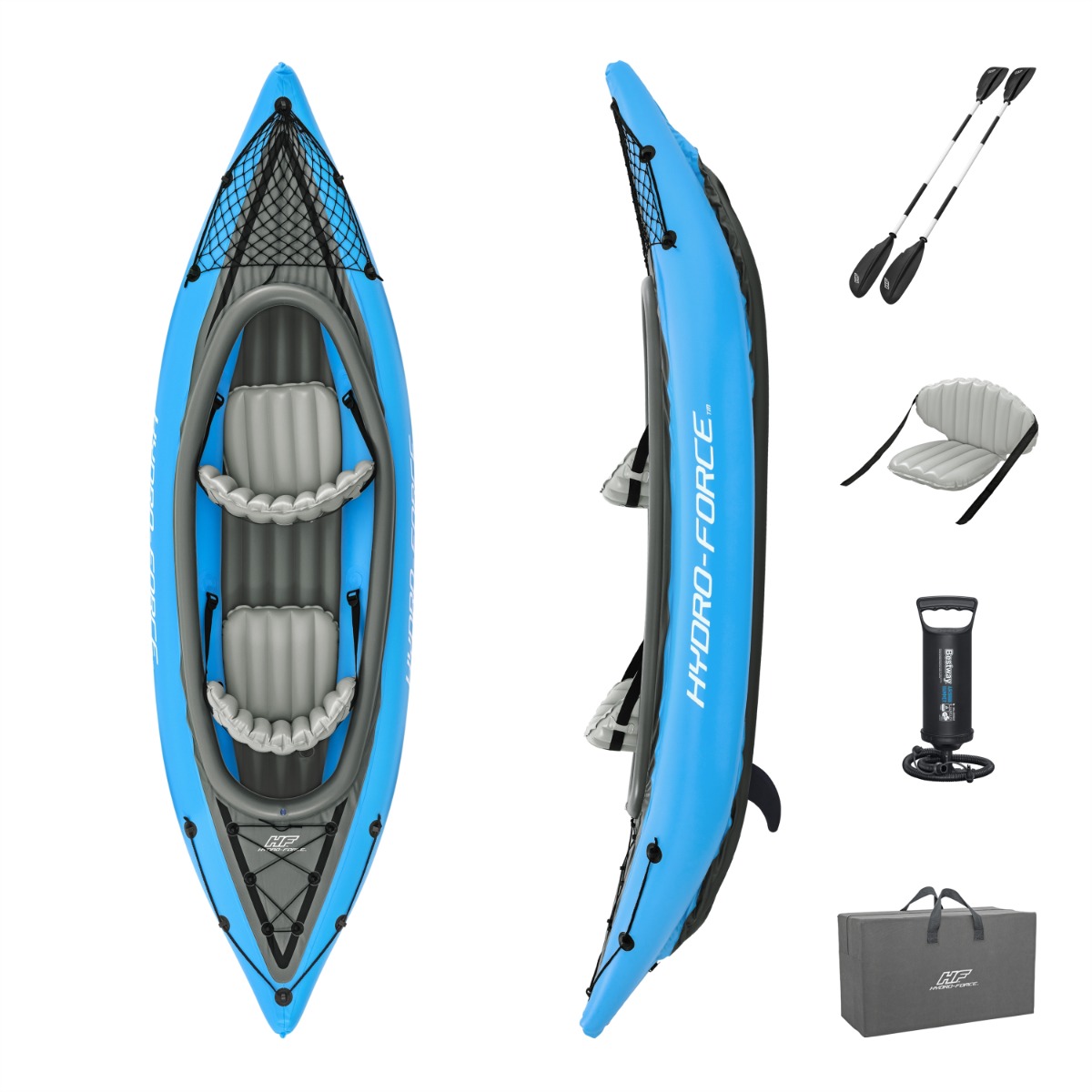 Hydro Force Cove Champion X2 Opblaasbare kajak - 2 personen