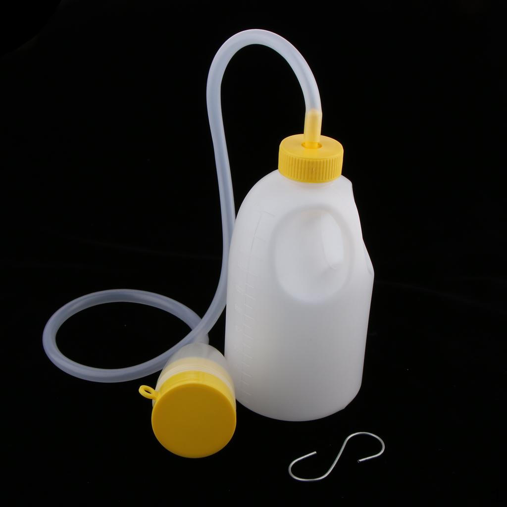 Colorful summer Duurzame Plastic Herbruikbare Draagbare Mannelijke Jongens Bed Pee Urinoir Fles Nacht Drainage Container Auto
