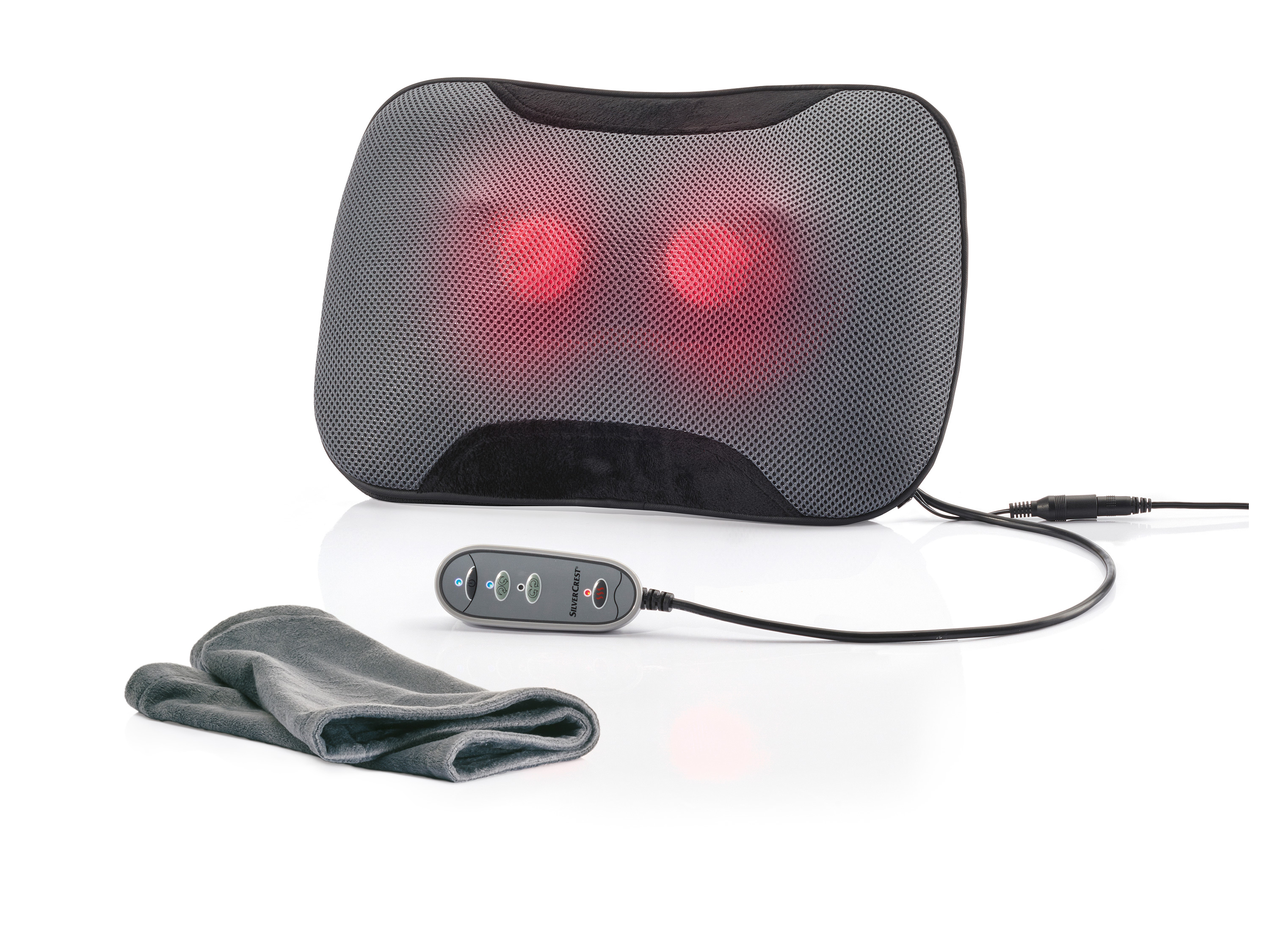 Silvercrest personal care Shiatsu nek- / rugmassagekussen (Rugmassagekussen)