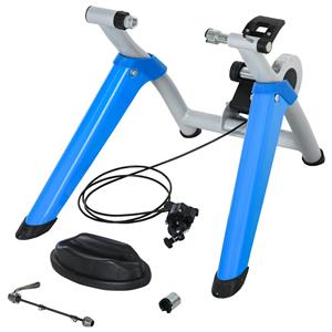 HOMCOM fietstrainer, trainfiets met 8 weerstandsniveaus, geschikt voor 650C en 700C, 26-29 inch, stabiel en ruimtebesparend | Aosom.nl