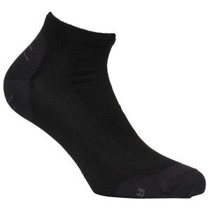 Alpacasocks&Co  Lyocell Tech Ankle - Multifunctionele sokken, zwart