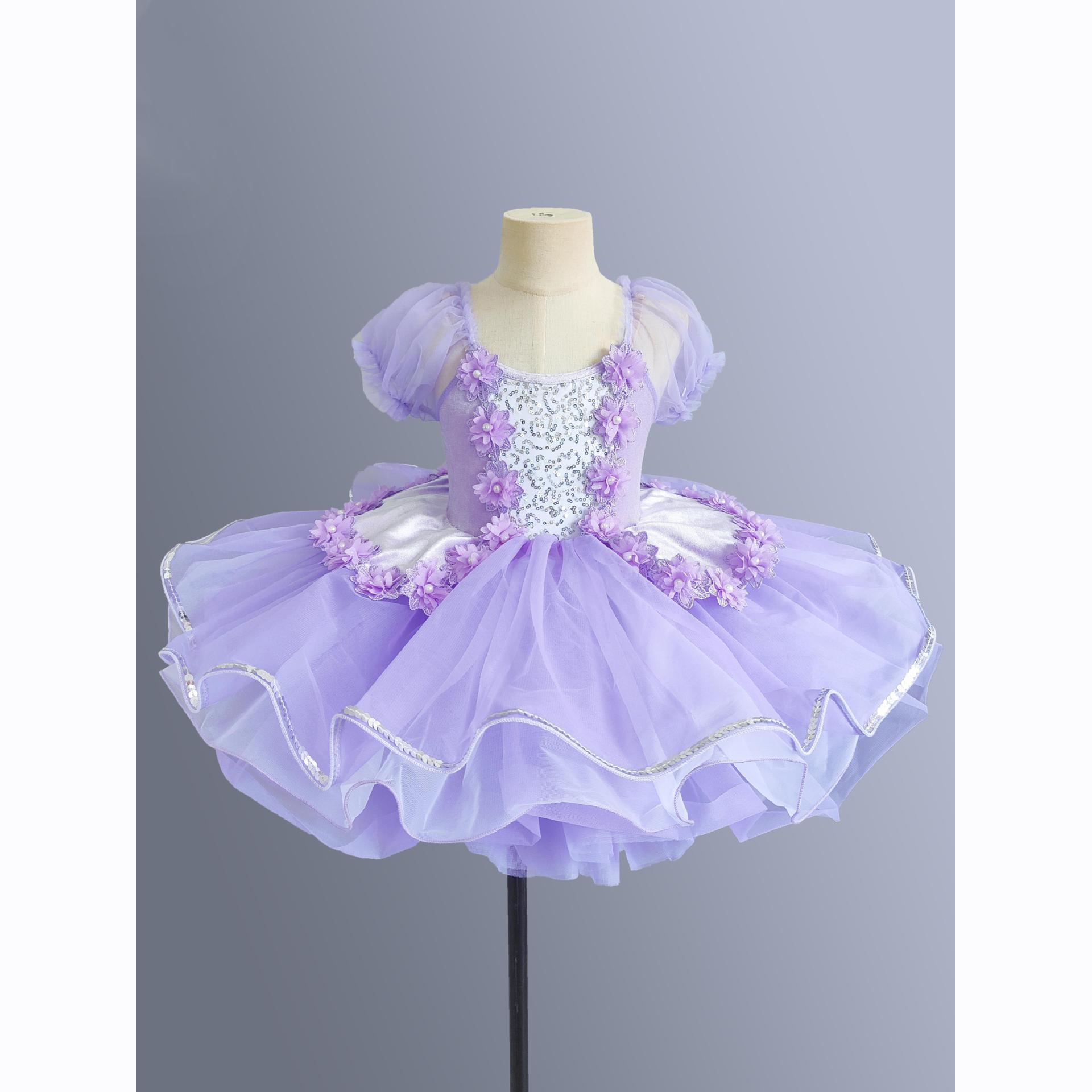 JOOCY Peuter Witte Ballet Tutu Jurk Meisjes Jazz Dans Tutu Kinderen 120cm
