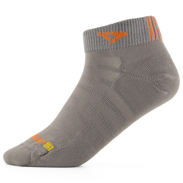 Drymax  Extra Protection Hyper Thin Running Mini Crew - Hardloopsokken, grijs