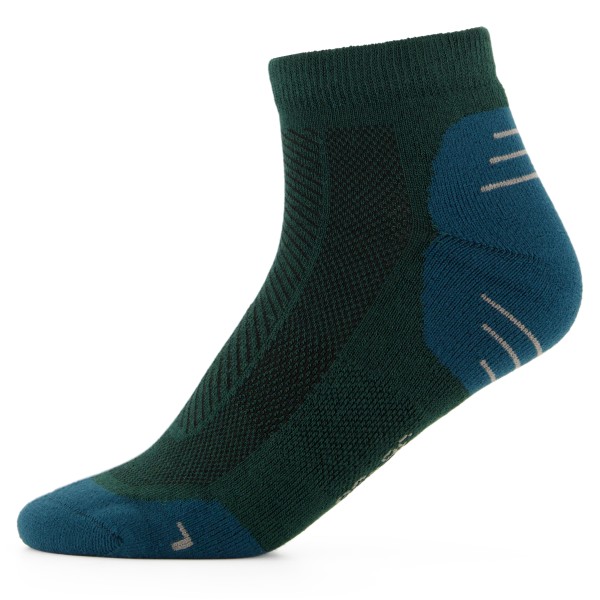 Alpacasocks&Co  Lyocell Tech Ankle - Multifunctionele sokken, groen