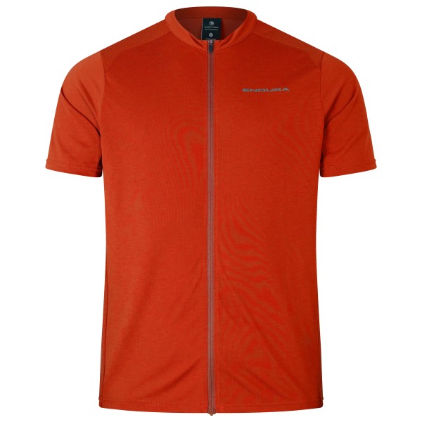 Endura  Loop S/S Zipped Jersey - Fietsshirt, rood