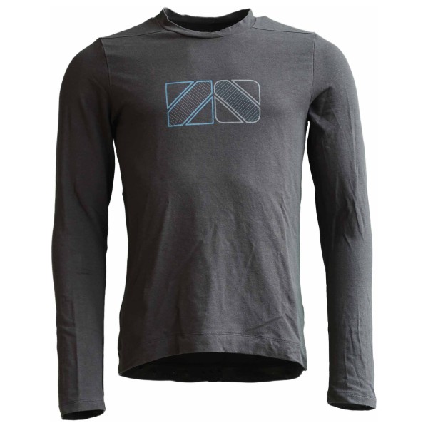 Zimtstern  Ecoflowz Shirt L/S - Fietsshirt, grijs/zwart