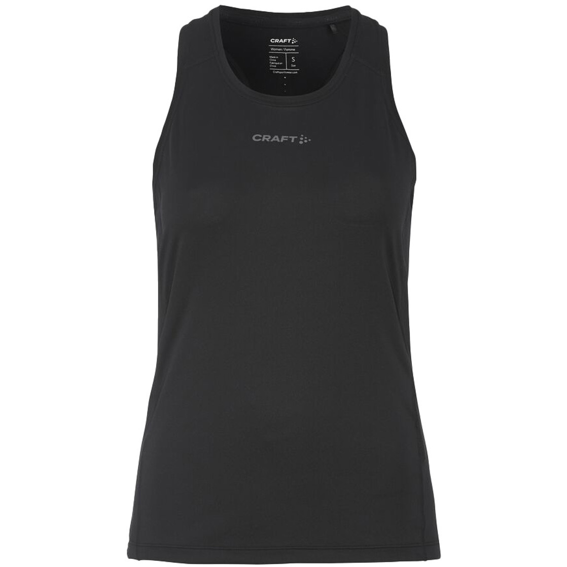 Craft ADV Essence hardloop singlet 2 zwart dames