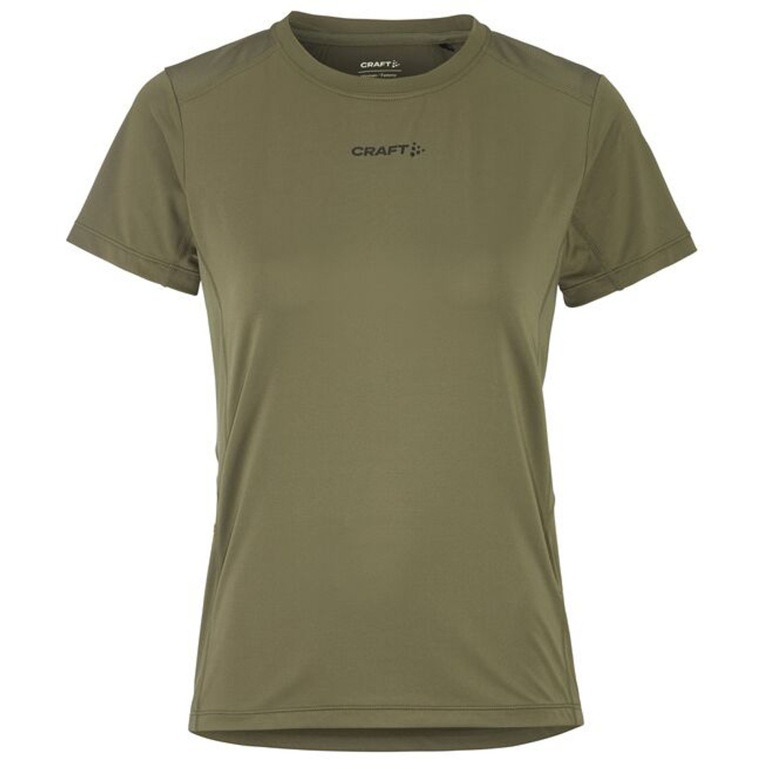 Craft ADV Essence hardloopshirt korte mouw 2 donkergroen dames