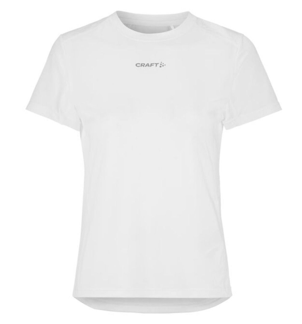 Craft ADV Essence hardloopshirt korte mouw 2 wit dames