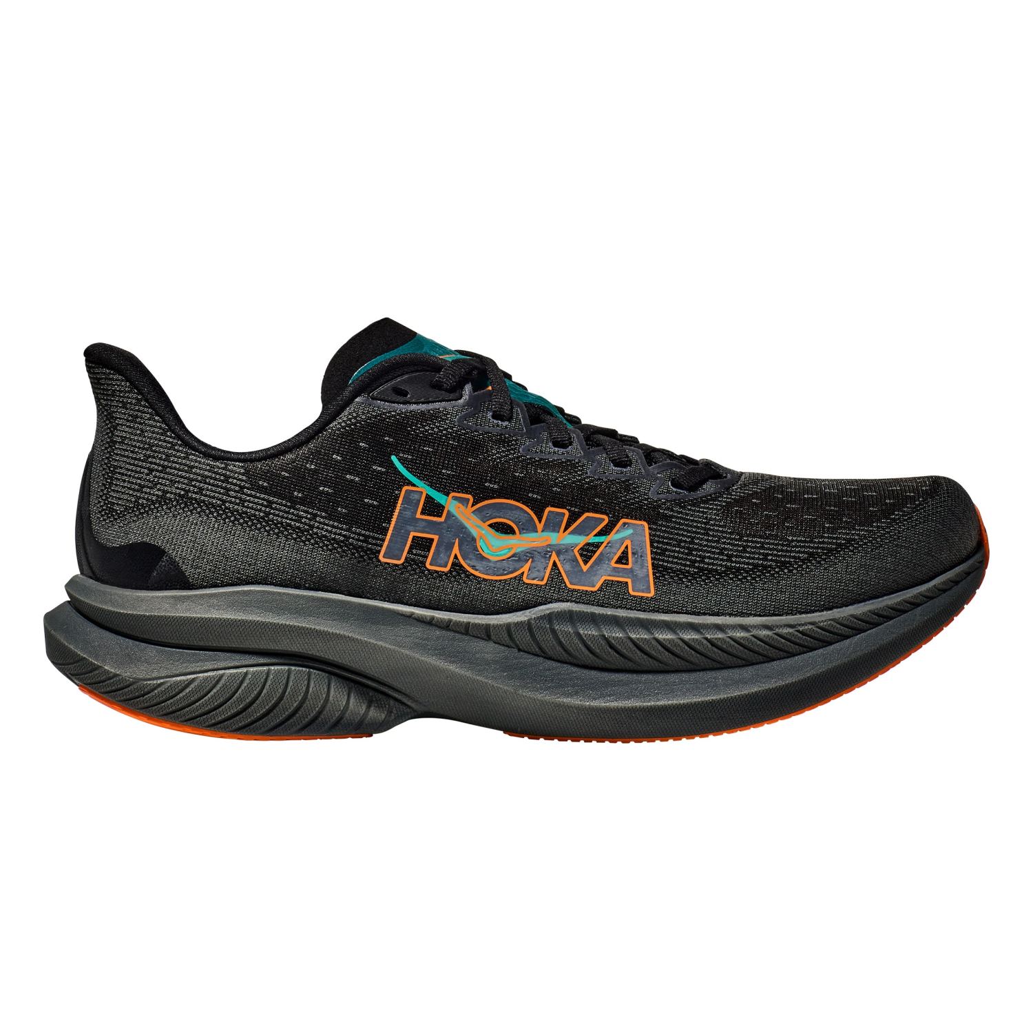 Hoka One One Hoka Mach 6 hardloopschoenen zwart heren