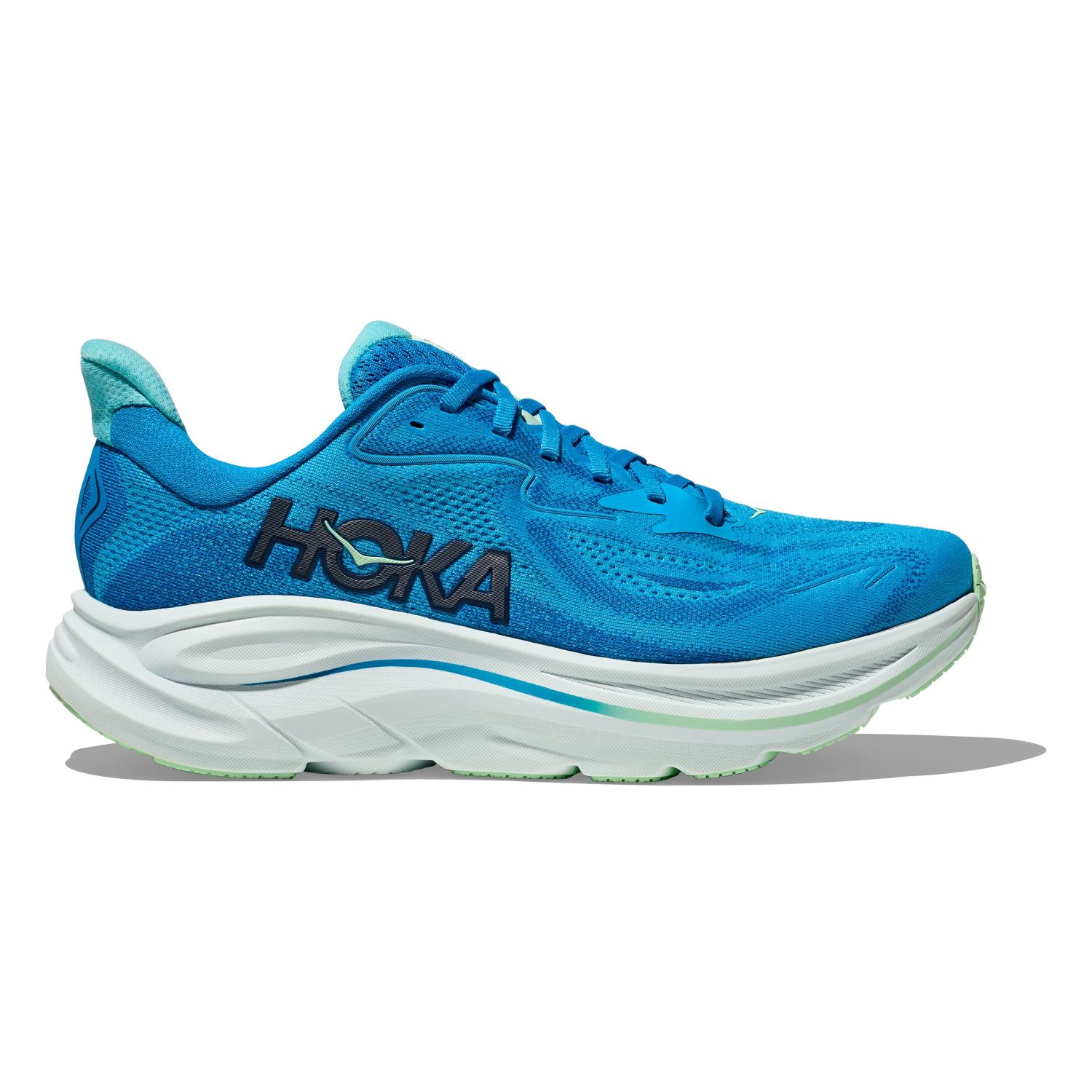 Hoka One One Hoka Clifton 10 hardloopschoenen Hoka Blue/Skyward Blue WIDE Heren