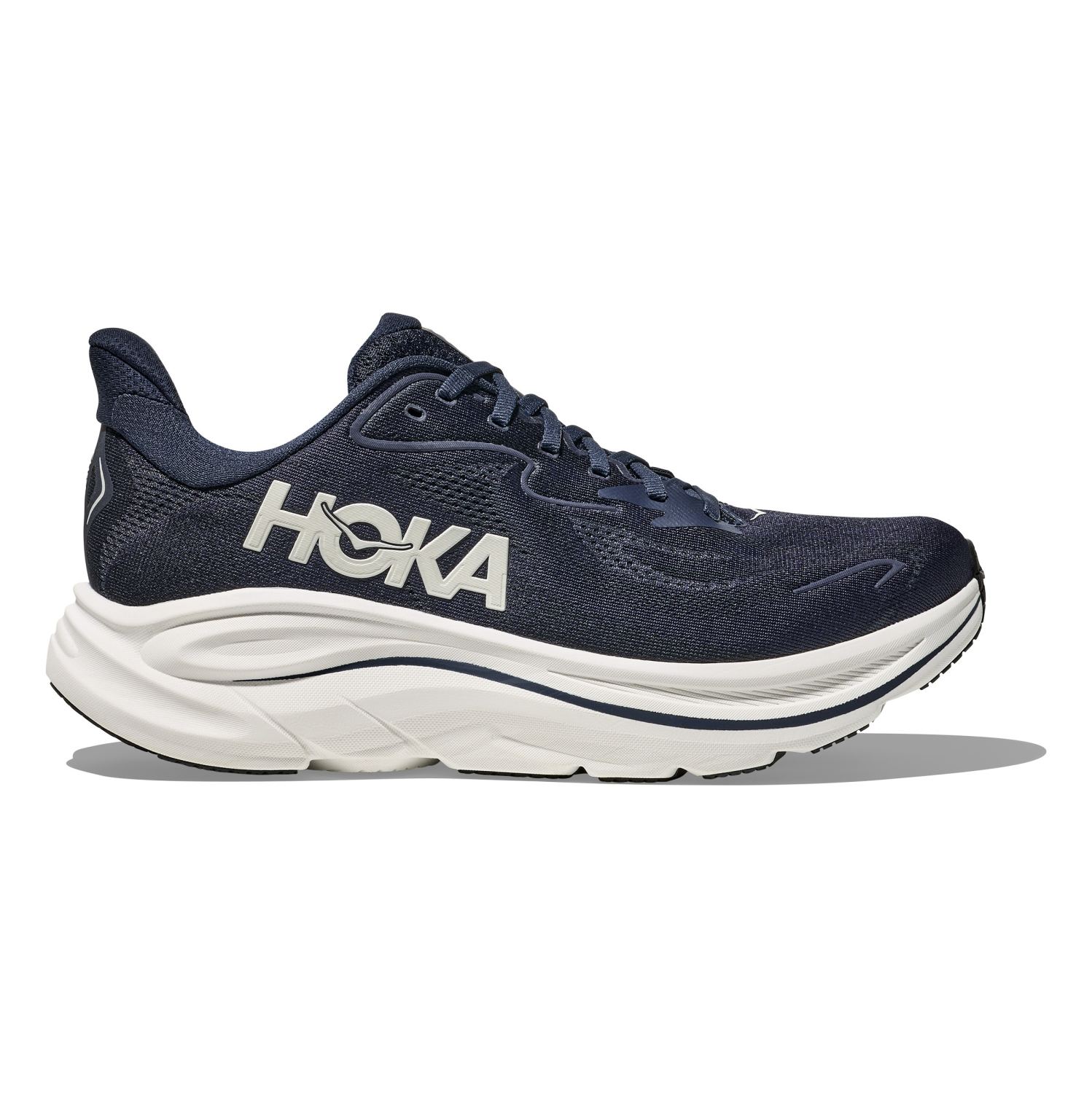 Hoka One One Hoka Clifton 10 hardloopschoenen Navy/White Heren