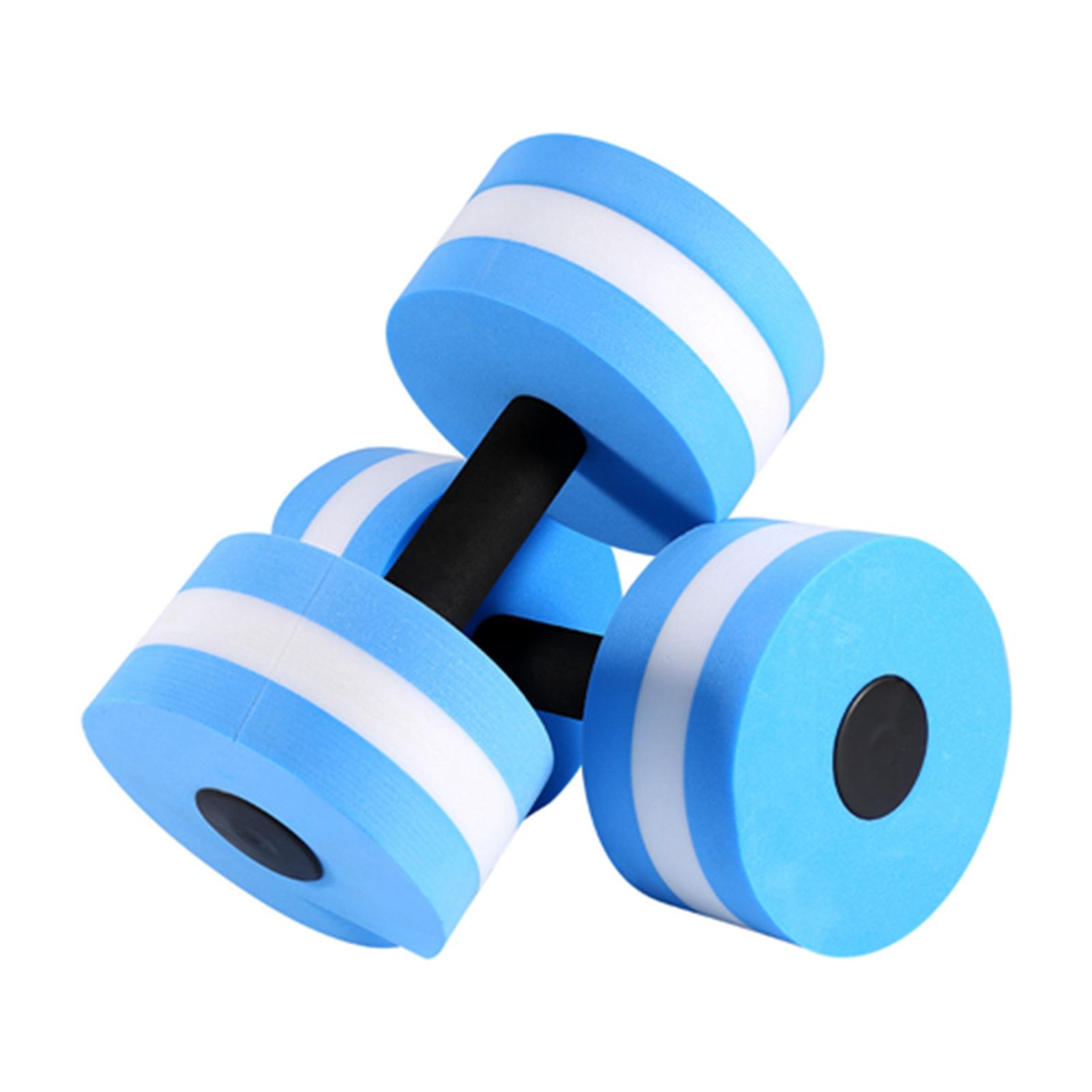 TOMTOP JMS EVA Water Aerobics Halter Aquatic Barbell Aqua Fitness Zwembad Oefening wit
