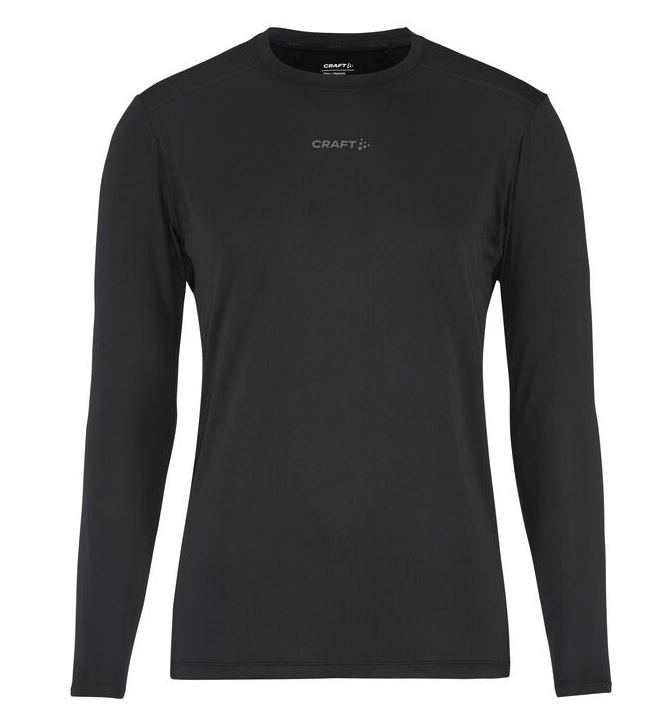Craft ADV Essence lange mouw hardloopshirt 2 zwart heren