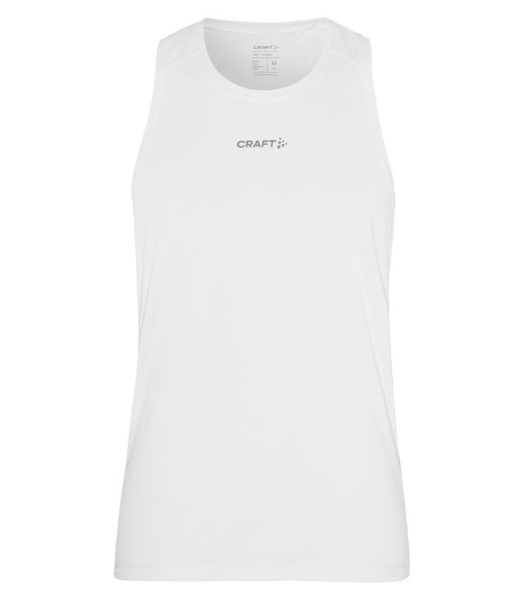 Craft ADV Essence hardloop singlet 2 wit heren