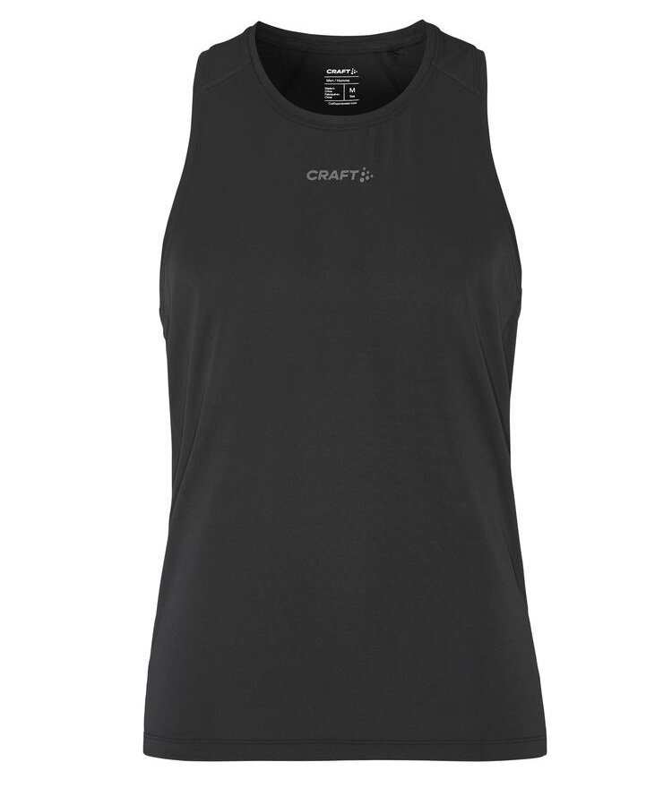 Craft ADV Essence hardloop singlet 2 zwart heren
