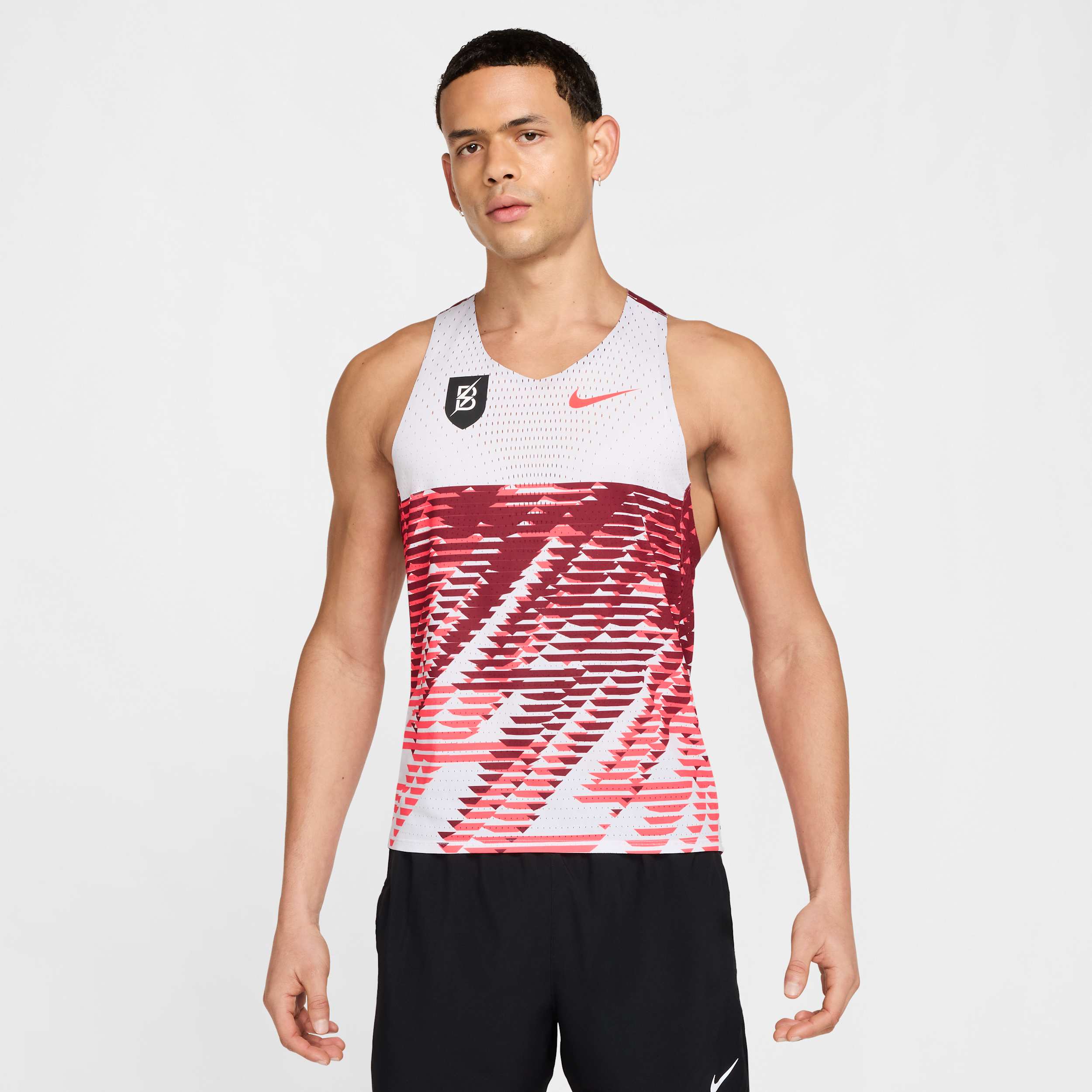 Nike AeroSwift BTC Dri-FIT ADV hardloopsinglet voor heren - Wit
