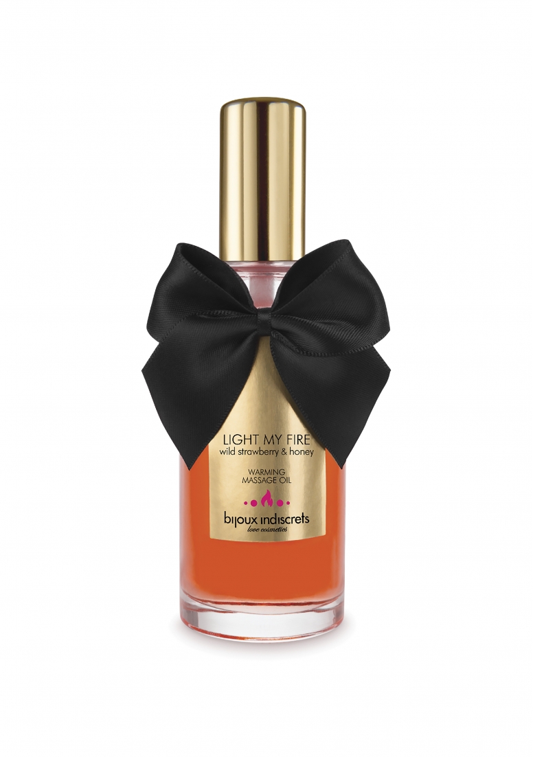 Light My Fire - Verwarmende Massageolie Wilde Aardbei & Honing