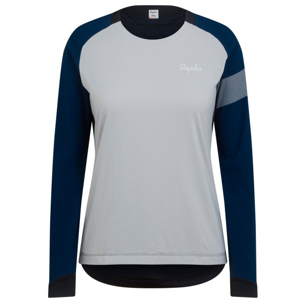 Rapha  Women's Trail Windblock Jersey - Fietsshirt, grijs