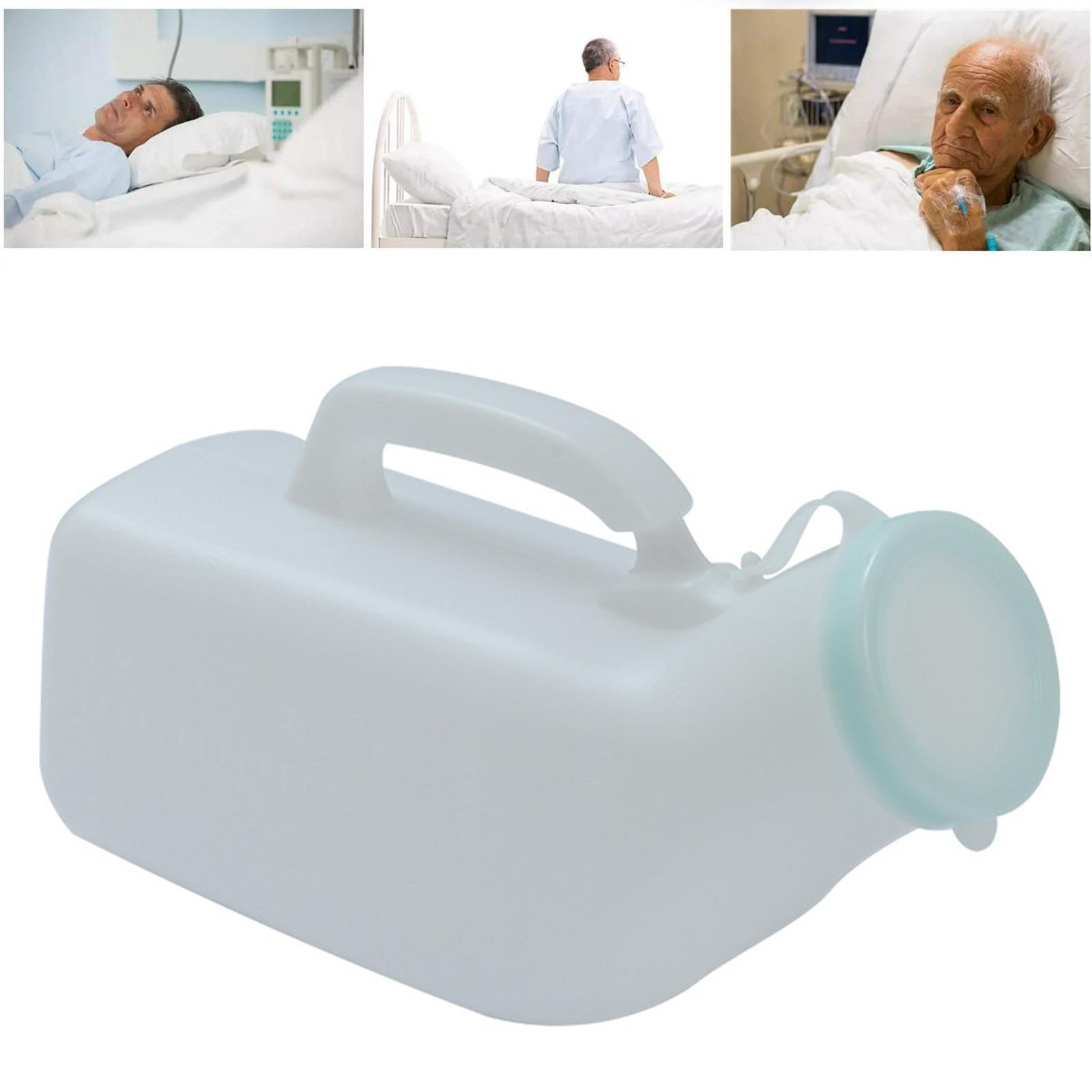 P andora Urinoir Voor Mannen Morsbestendig Heren Potje Draagbare Urinoir Pee Fles 2000 Ml Voor Thuis Camping Auto Reizen One Size
