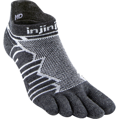Injinji Ultra Run No Show Wool Sokken