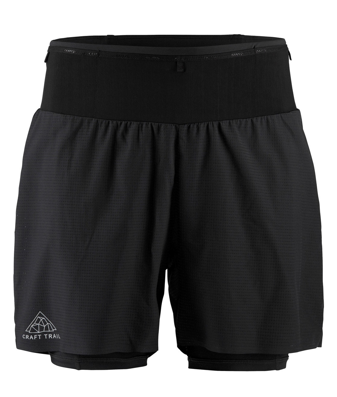 Craft PRO Trail hardloopbroek kort zwart heren