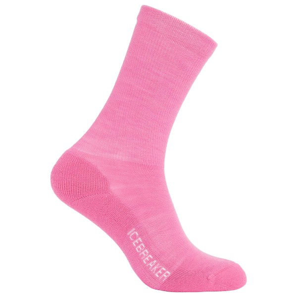 Icebreaker  Women's Lifestyle Light Crew - Multifunctionele sokken, roze