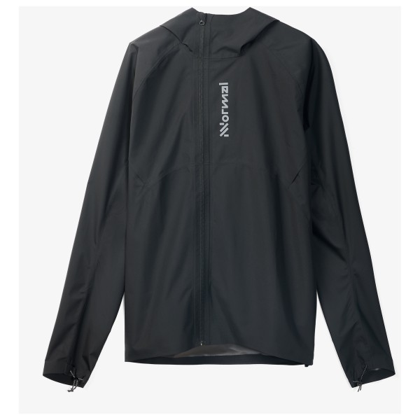 NNormal  Trail Rain Jacket - Hardloopjack, zwart/wit
