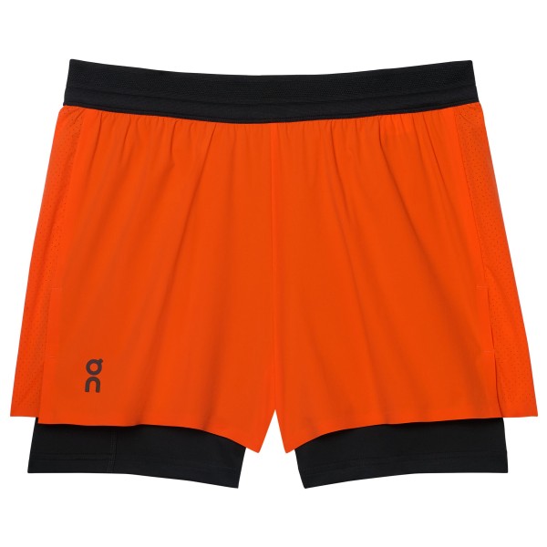 On  Women's 3 Performance 2/1 Shorts - Hardloopshort, rood