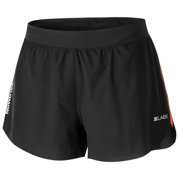 Salomon  Women's S/Lab Speed 3 - Hardloopshort, zwart