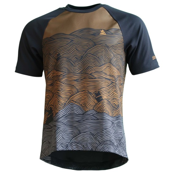 Zimtstern  Braapz Shirt S/S - Fietsshirt, grijs