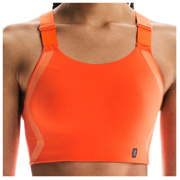 On  Women's Performance Flex Bra - Sportbeha, rood