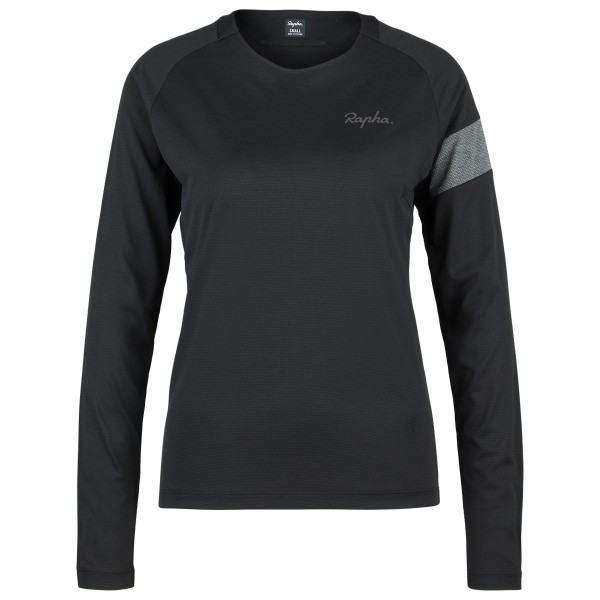 Rapha  Women's Trail Long Sleeve Technical T-Shirt - Fietsshirt, zwart