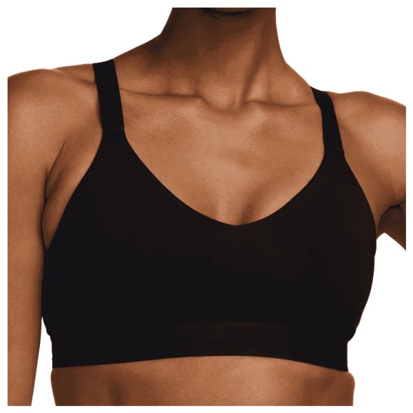 Nike  Women's Indy Medium Support - Sportbeha, bruin/zwart