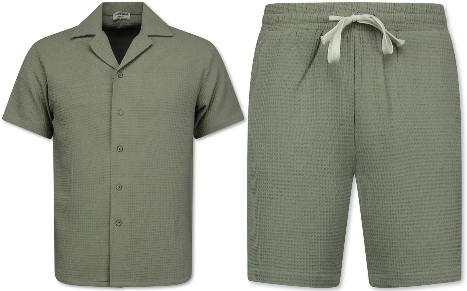 Martina Ribbed oversized shirt zomerset