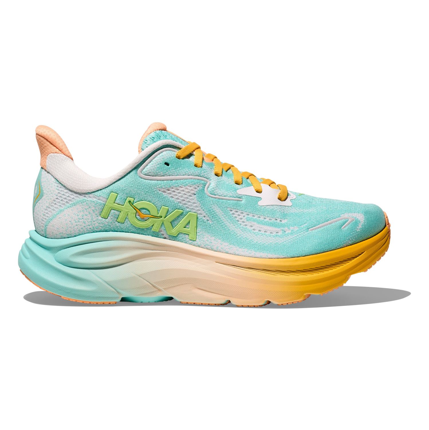 Hoka One One Hoka Clifton 10 hardloopschoenen Blue Spark/White Heren