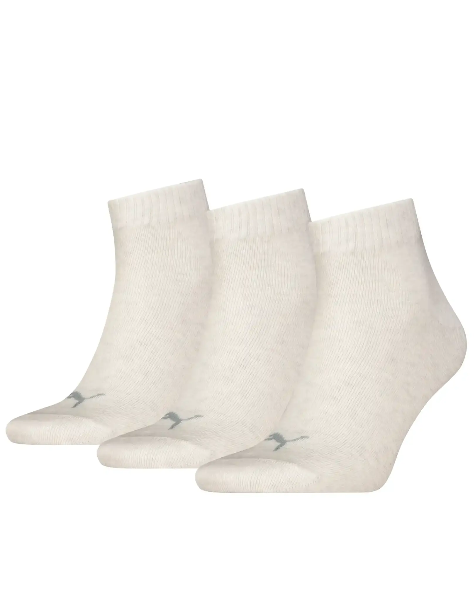 PUMA Korte sokken  UNISEX QUARTER PLAIN 3P (3 paar, 3 paar)