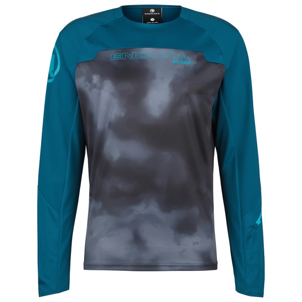 Endura  MT500 Burner Trikot Langarm - Fietsshirt, blauw
