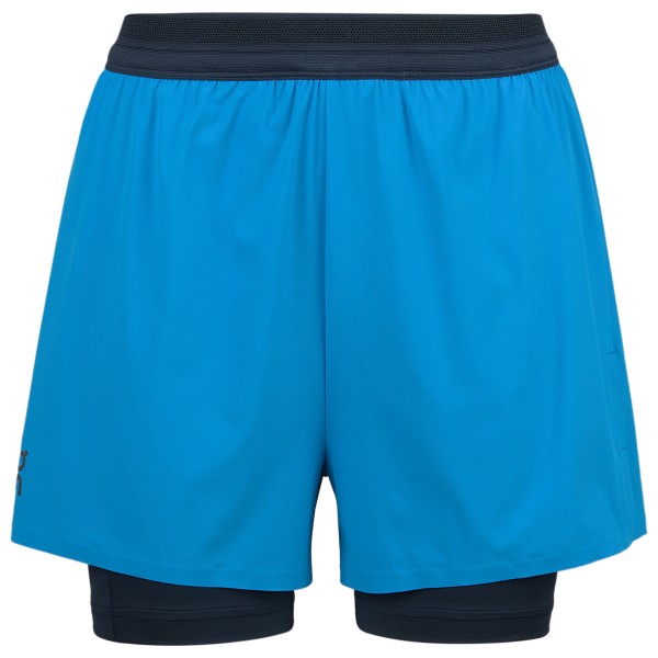 On  Women's 3 Performance 2/1 Shorts - Hardloopshort, blauw