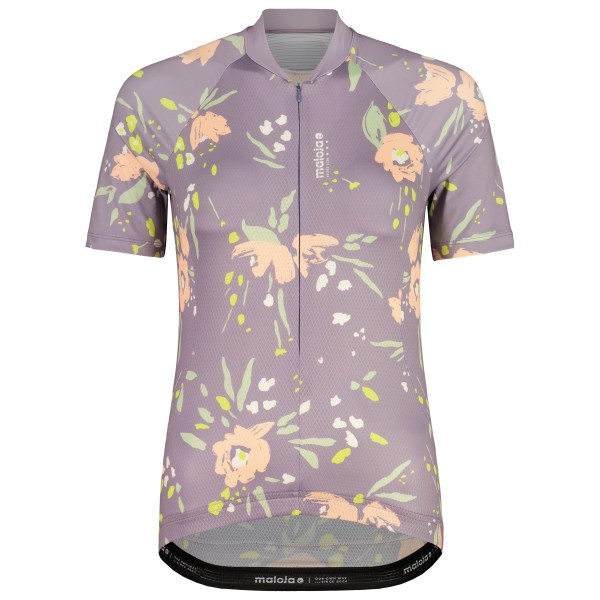 Maloja  Women's VilsaM. AOP 1/2 - Fietsshirt, roze