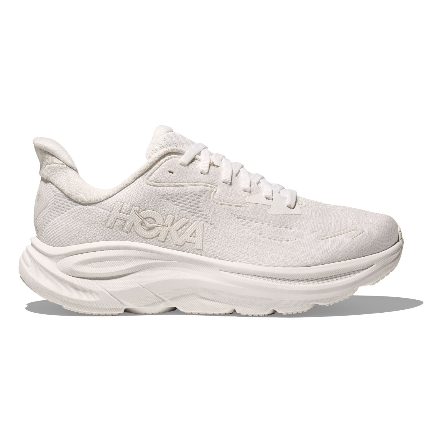 Hoka One One Hoka Clifton 10 hardloopschoenen White/White Heren