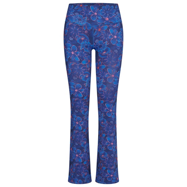 Hey Honey  Women's Flared Leggings Flower Daze - Trainingsbroek, blauw