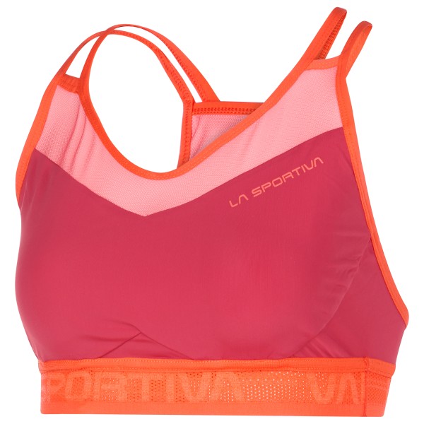 La sportiva  Women's Wafaa Top - Sportbeha, rood