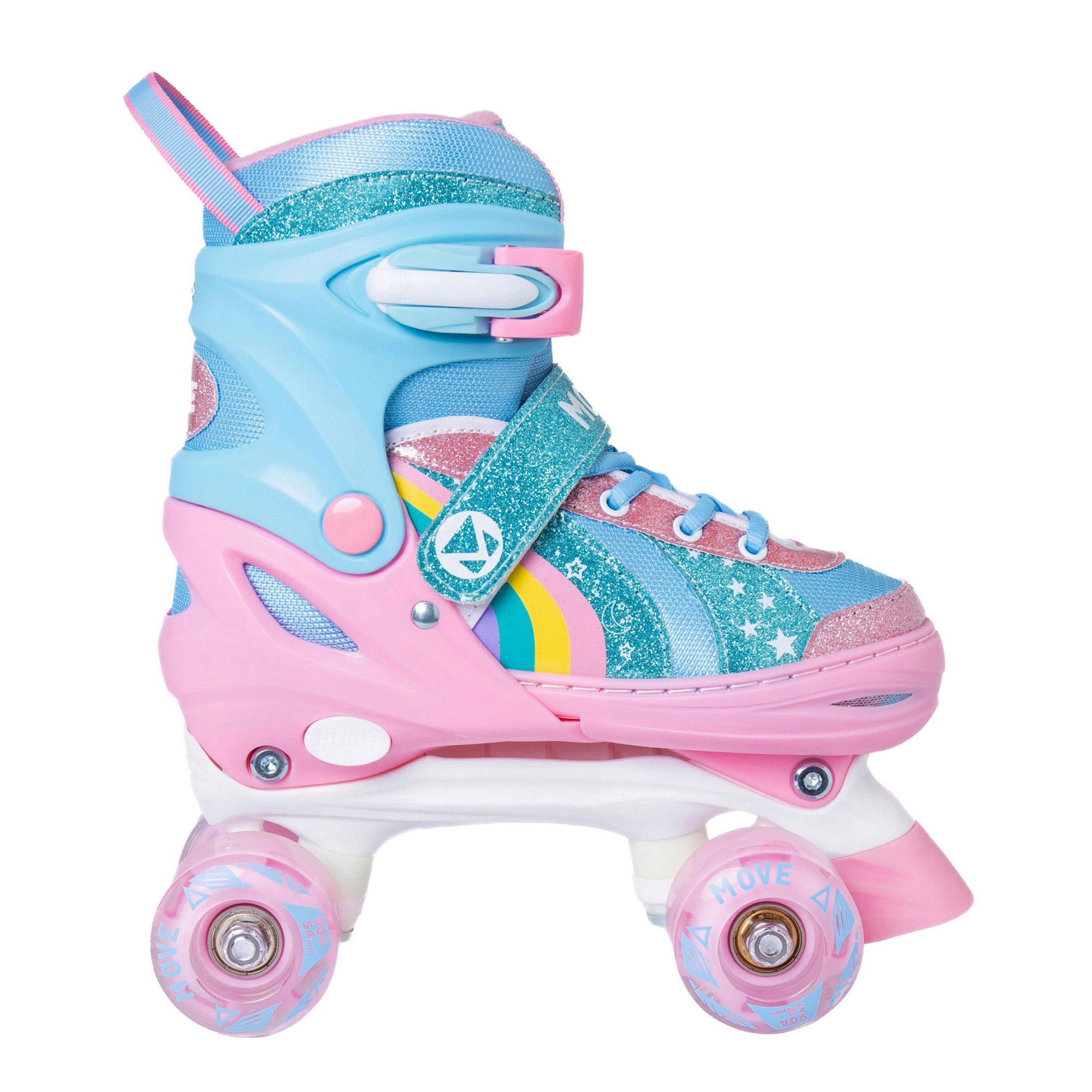 Move Quad Rainbow Rolschaatsen Junior