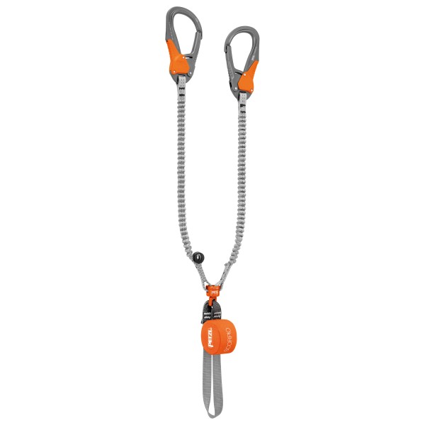 Petzl  Scorpio Eashook SW - Klettersteigset oranje